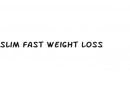 slim fast weight loss