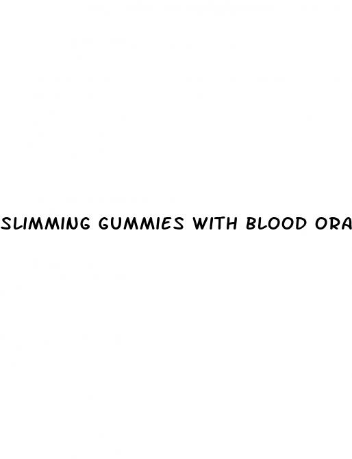 slimming gummies with blood orange and apple cider vinegar