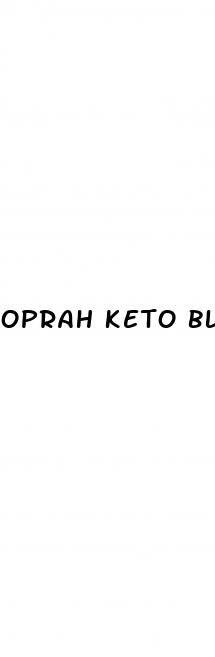 oprah keto blast gummies