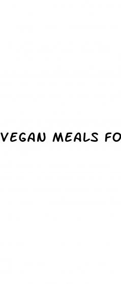 vegan meals for weight loss