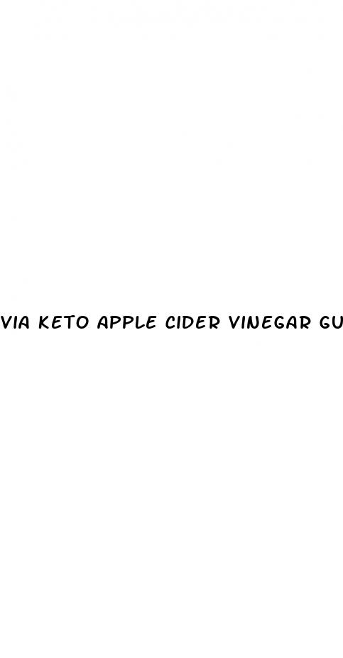 via keto apple cider vinegar gummies