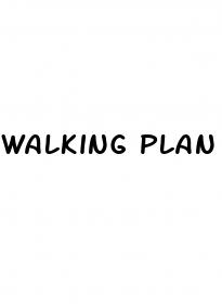 walking plan for weight loss