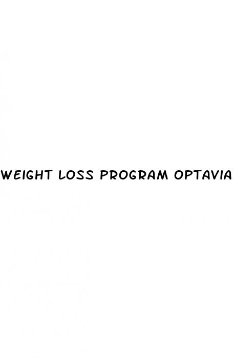 weight loss program optavia