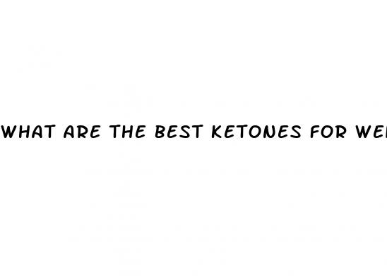 what are the best ketones for weight loss