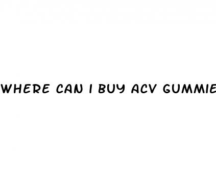 where can i buy acv gummies