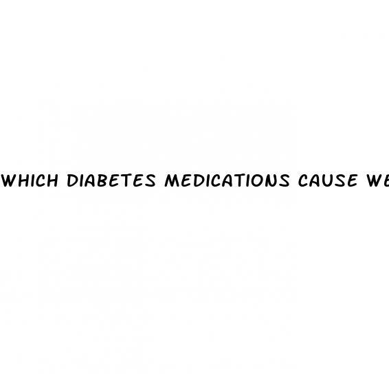 which diabetes medications cause weight loss
