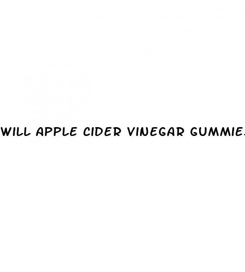 will apple cider vinegar gummies help me lose weight