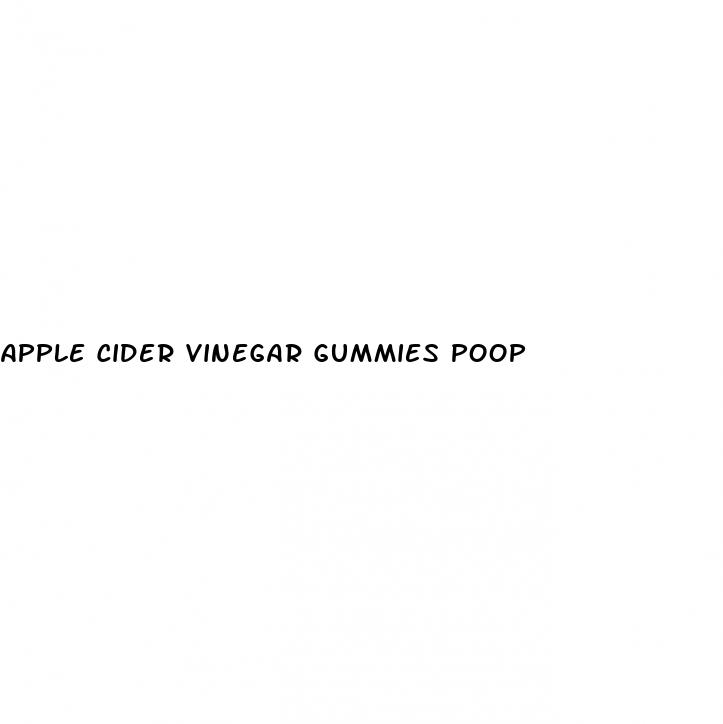apple cider vinegar gummies poop