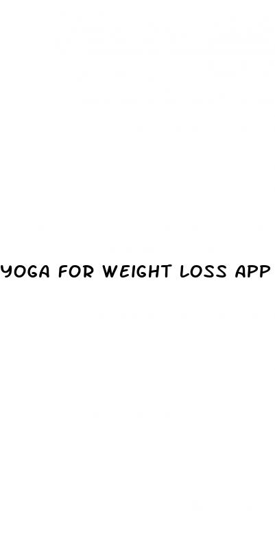 yoga for weight loss app