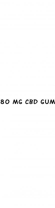 80 mg cbd gummy