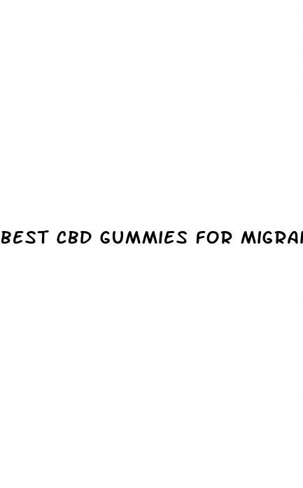 best cbd gummies for migraine relief