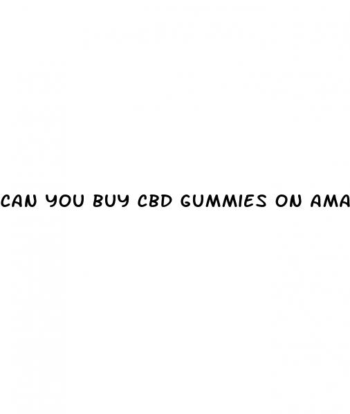 can you buy cbd gummies on amazon