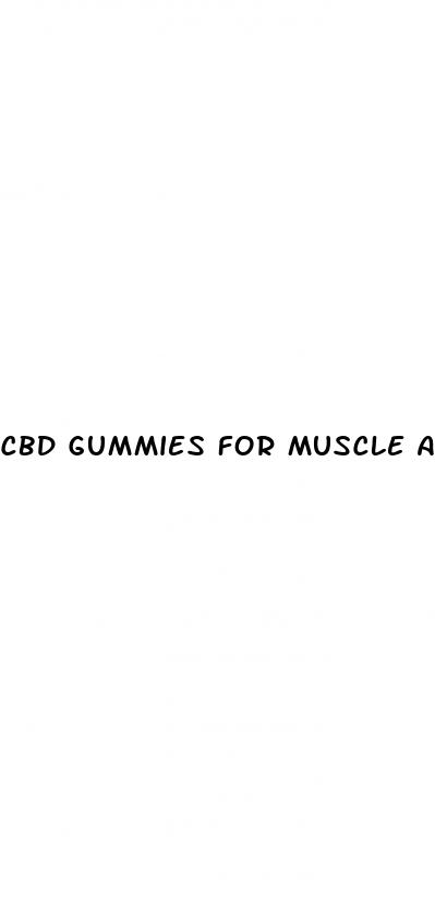 cbd gummies for muscle and joint pain