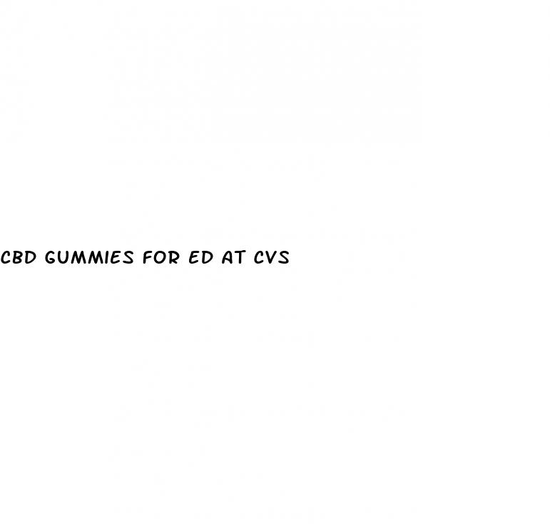 cbd gummies for ed at cvs