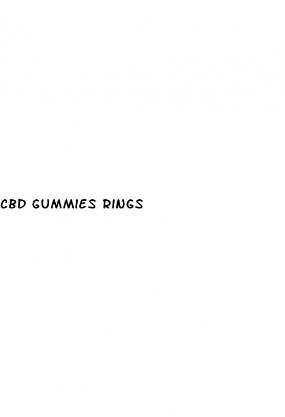 cbd gummies rings