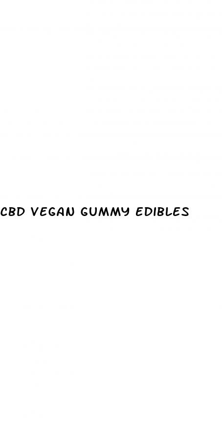 cbd vegan gummy edibles