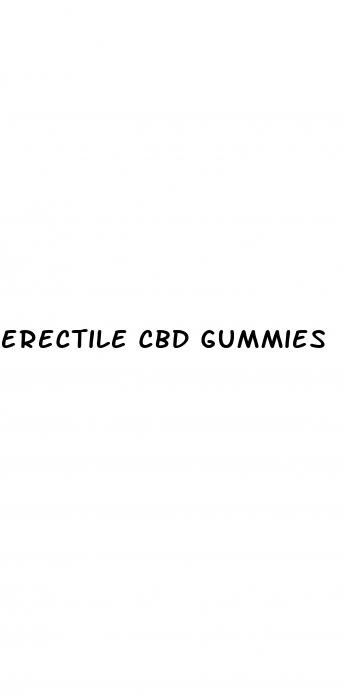 erectile cbd gummies