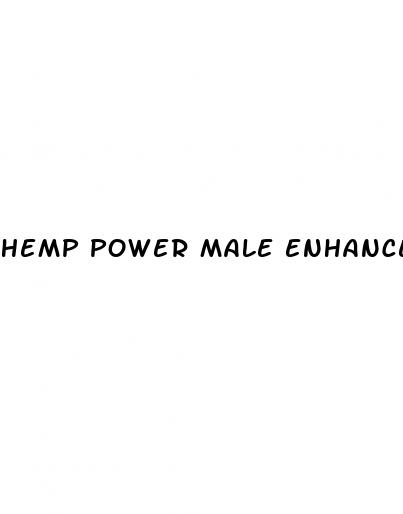 hemp power male enhancement pills