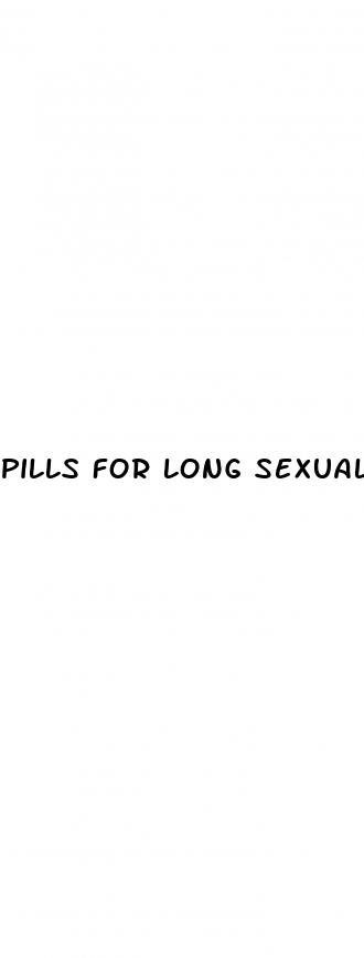 pills for long sexually active