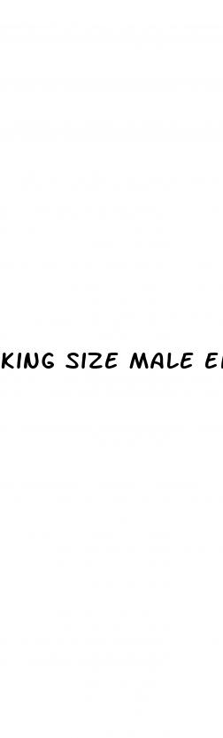 king size male enhancement supplement