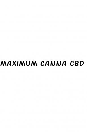 maximum canna cbd gummies