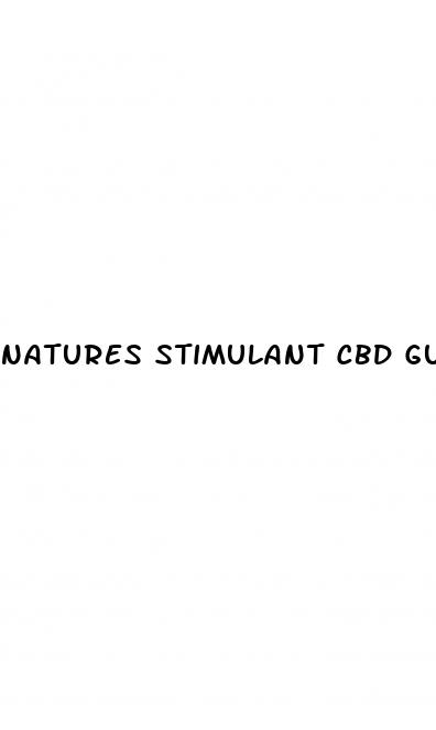 natures stimulant cbd gummies shark tank