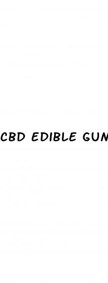 cbd edible gummies side effects