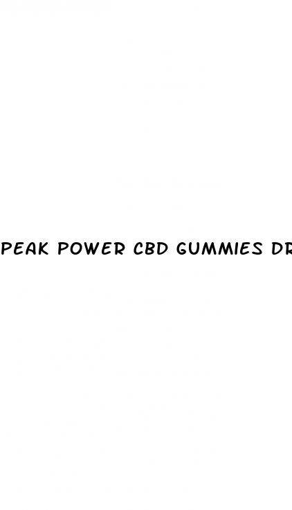 peak power cbd gummies dr juan rivera