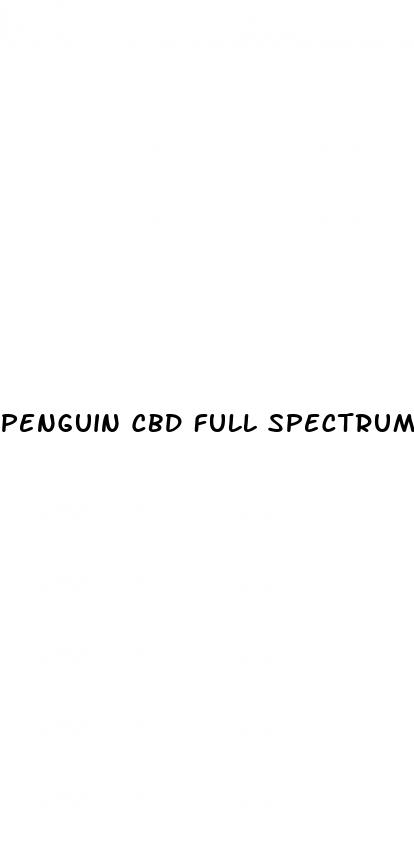 penguin cbd full spectrum gummies for ed