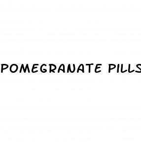 pomegranate pills for ed