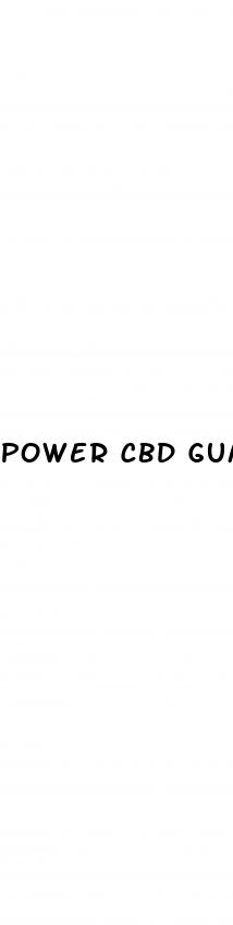 power cbd gummies para que sirve