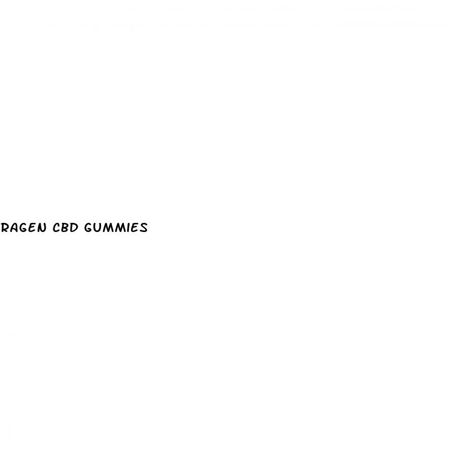ragen cbd gummies