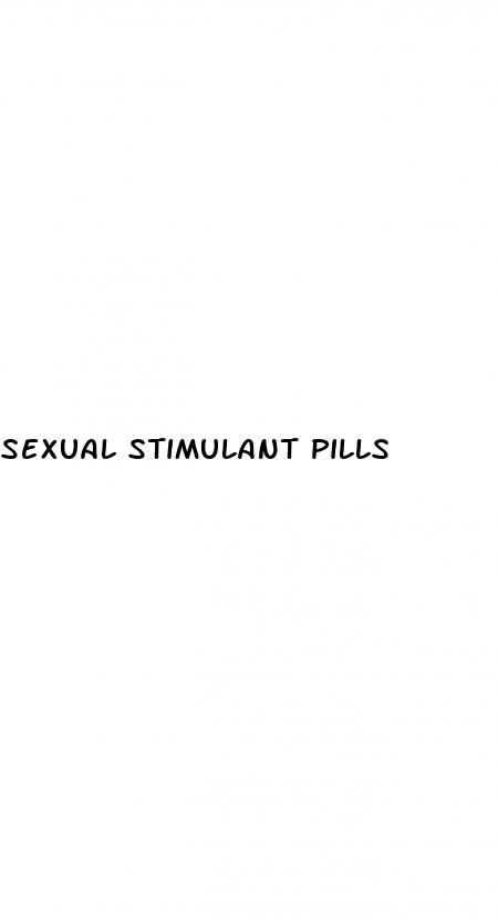 sexual stimulant pills