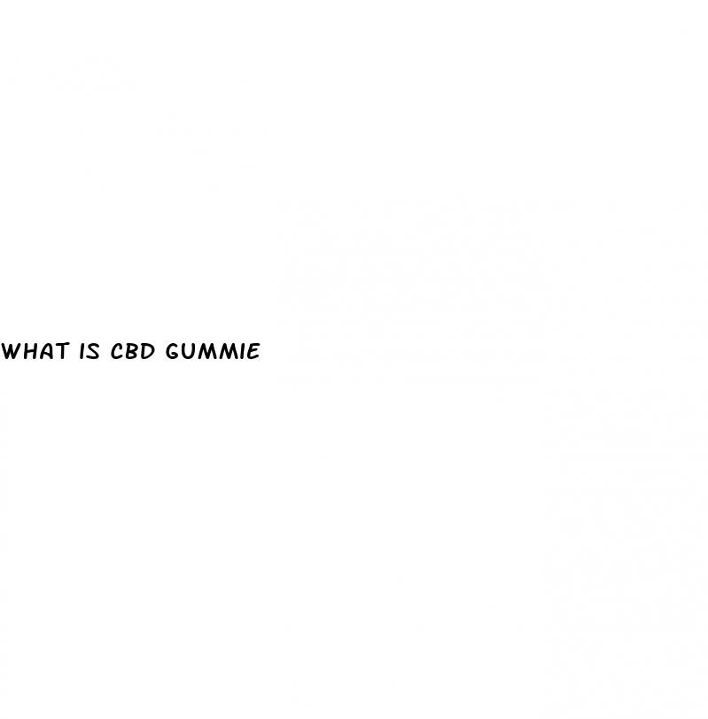 what is cbd gummie