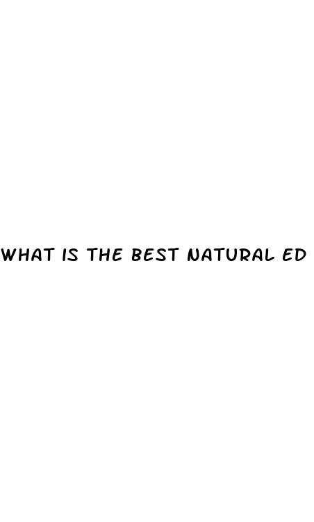 what is the best natural ed pill