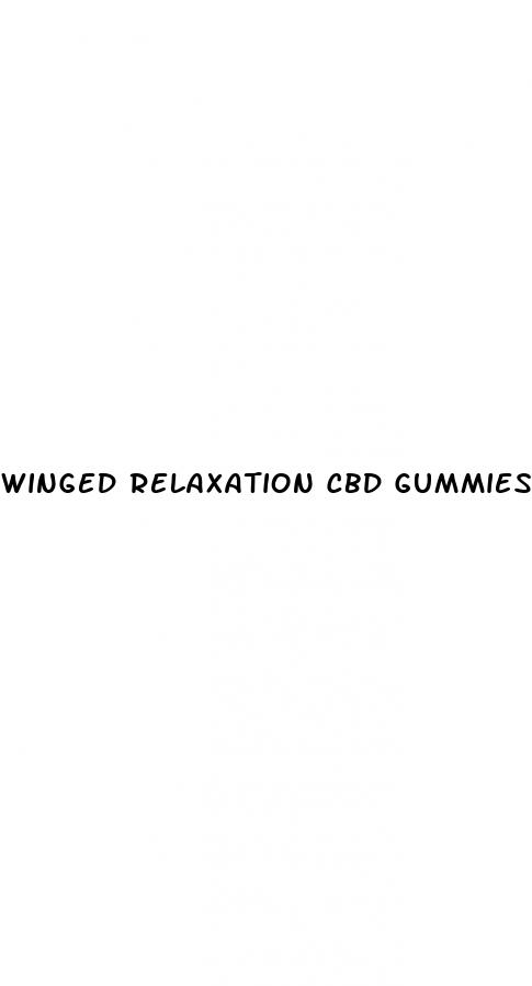 winged relaxation cbd gummies
