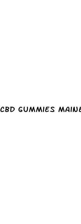 cbd gummies maine