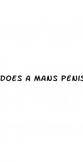 does a mans penis get bigger when he loses weight