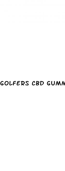 golfers cbd gummies