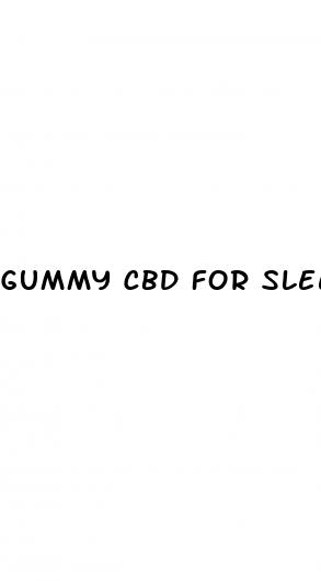 gummy cbd for sleep