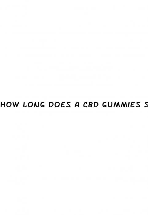 how long does a cbd gummies stay in your system