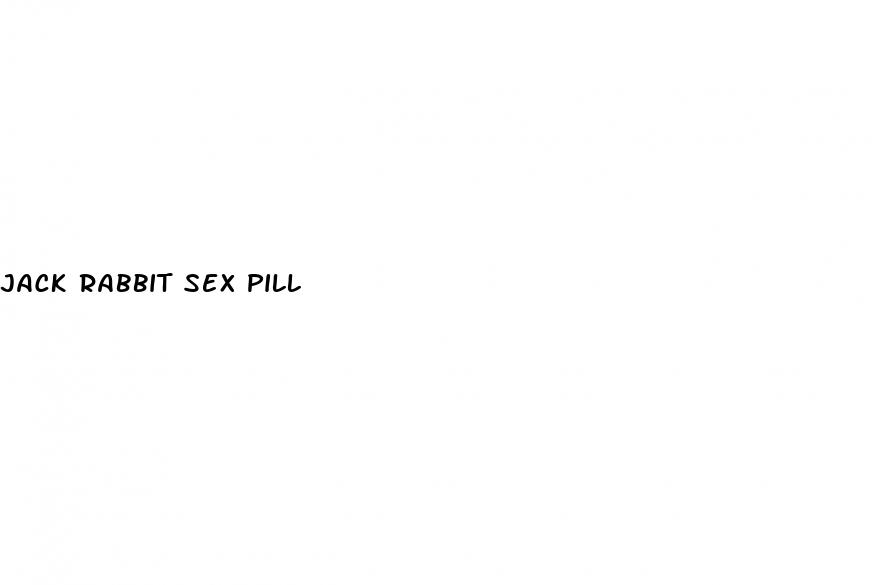jack rabbit sex pill