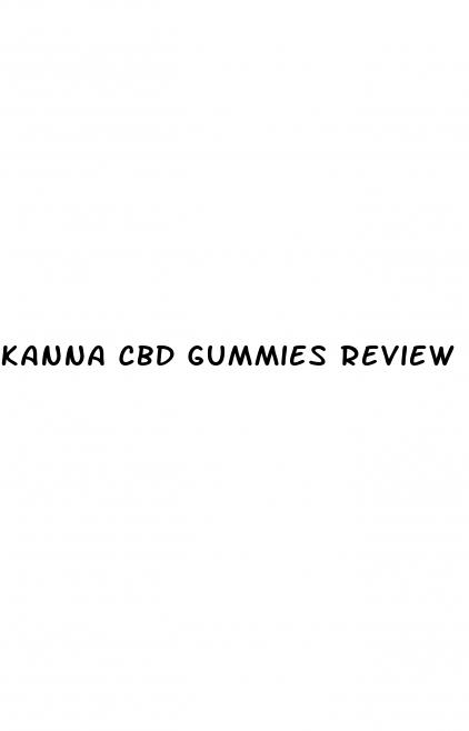 kanna cbd gummies review