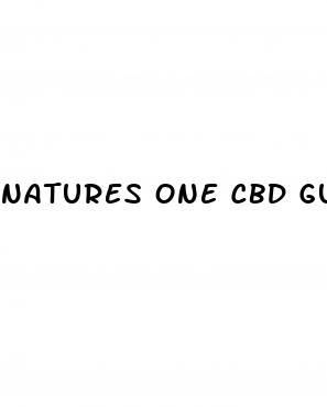 natures one cbd gummies ingredients
