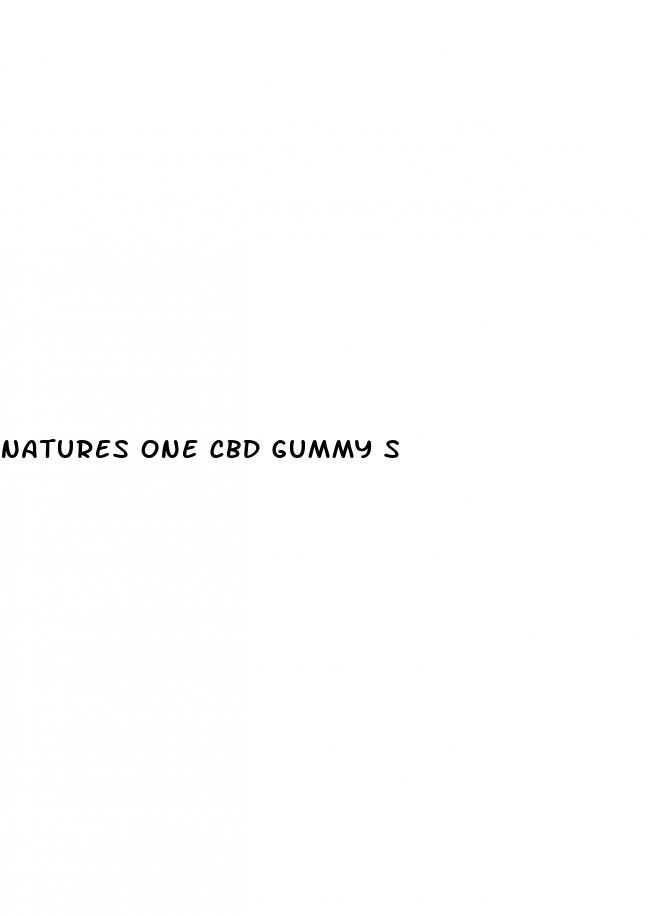 natures one cbd gummy s