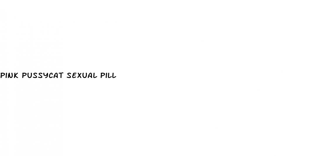 pink pussycat sexual pill