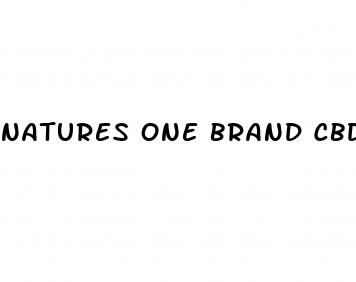 natures one brand cbd gummies
