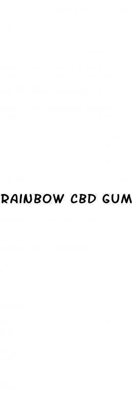 rainbow cbd gummies