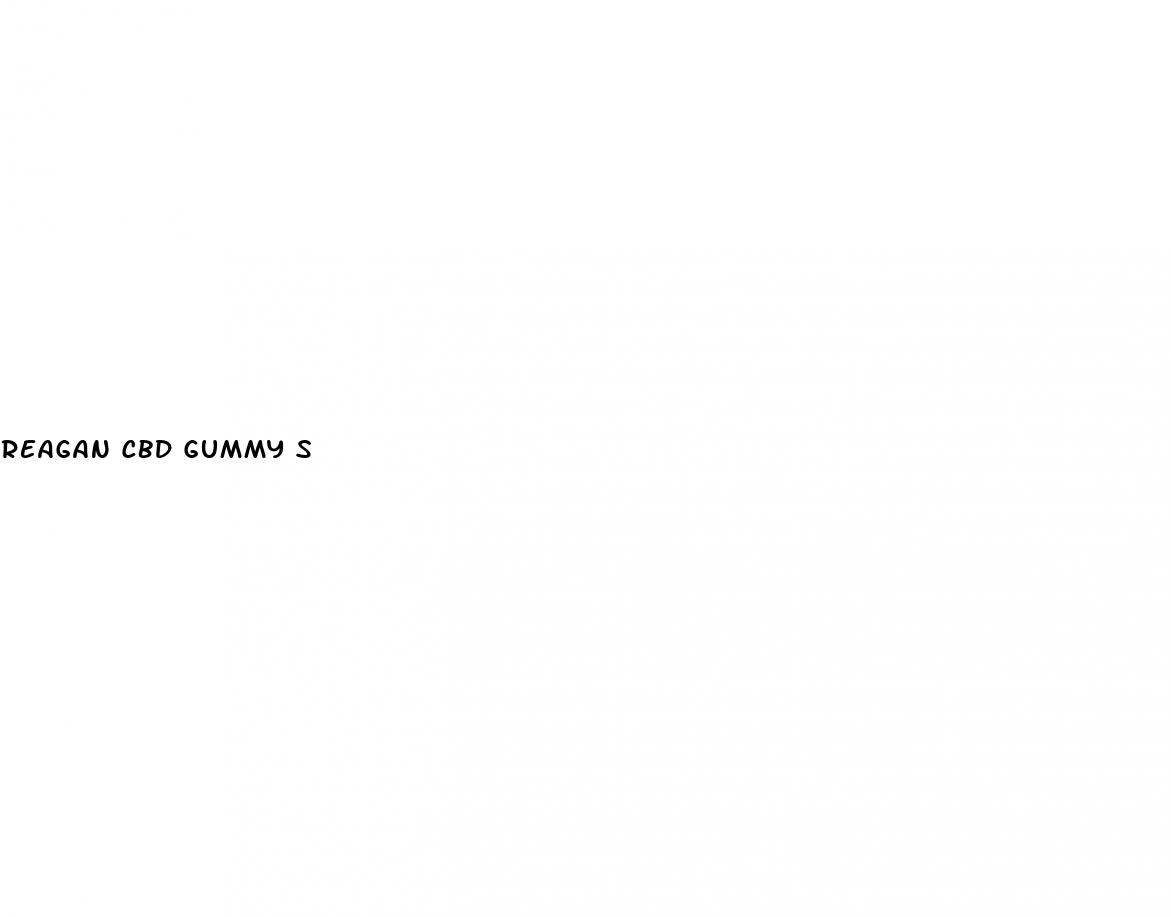 reagan cbd gummy s