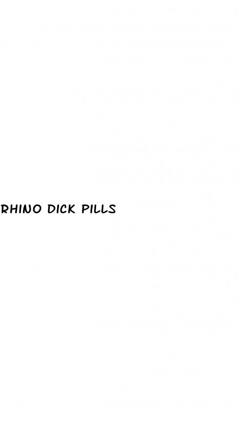rhino dick pills